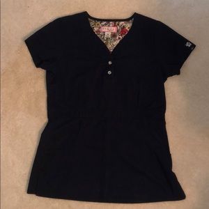 Koi Brand Nursing Scrub Top